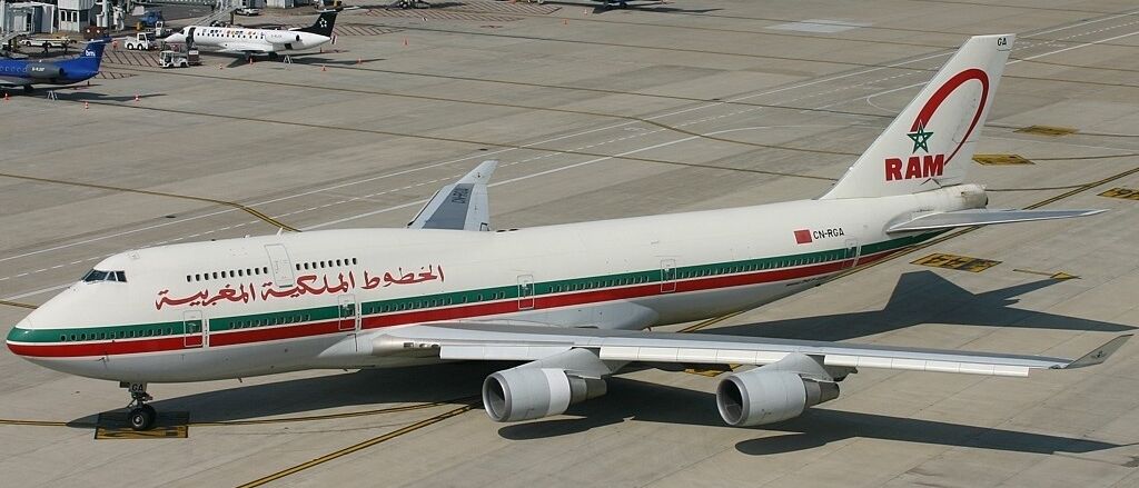 Royal Air Maroc Boeing 747 400 Menten